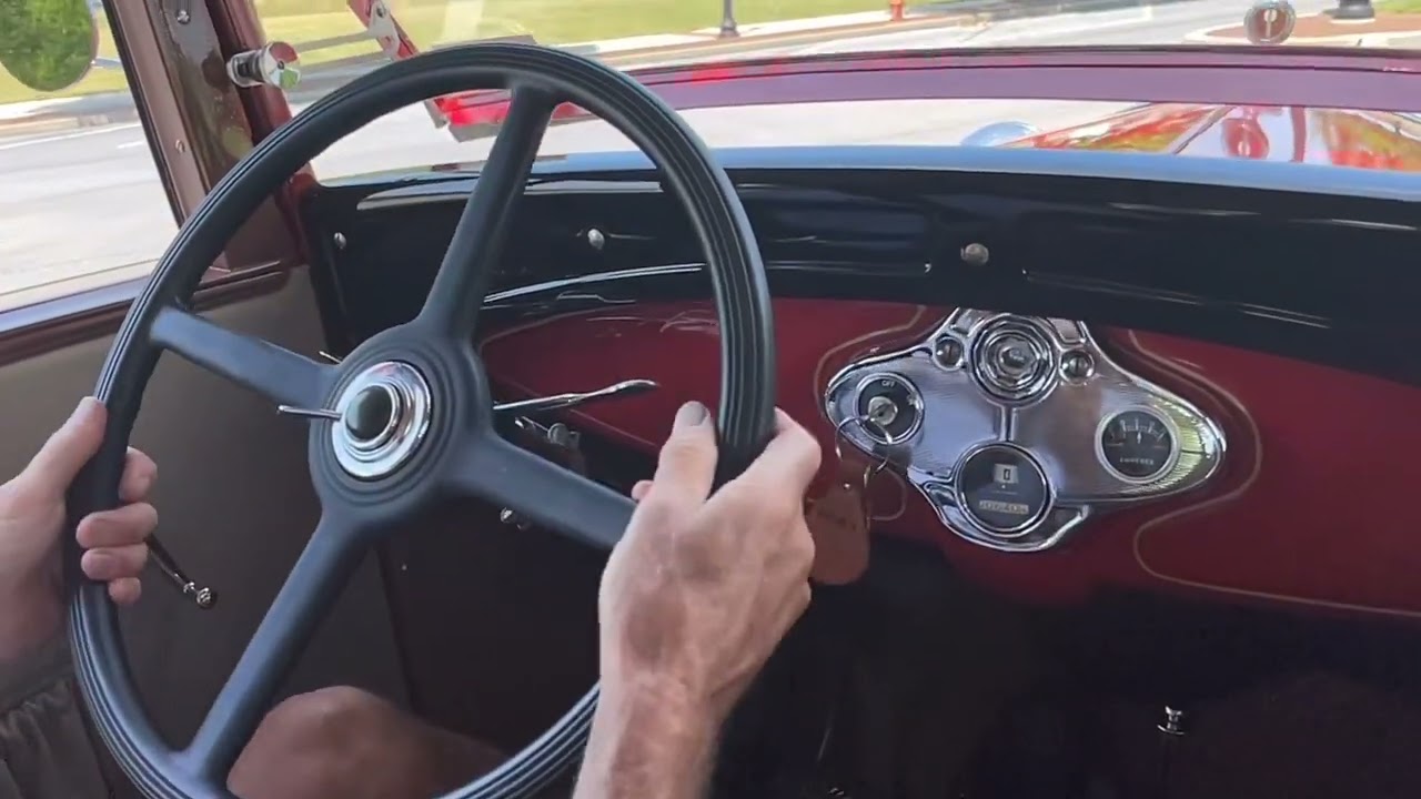 1931 Ford Model A Victoria- driving