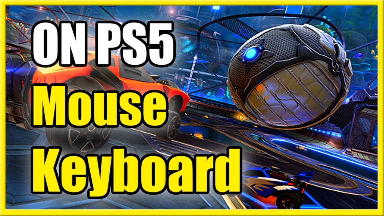 Работает ли мышь и клавиатура на PS5 Rocket League (короткое видео)