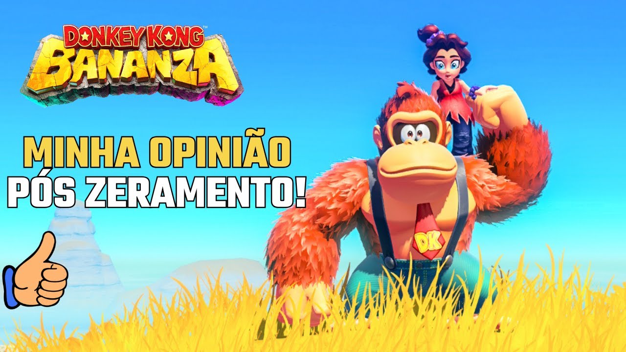 DONKEY KONG BANANZA: REVIEW / OPINIÃO APÓS ZERAR O GAME | NINTENDO SWITCH 2