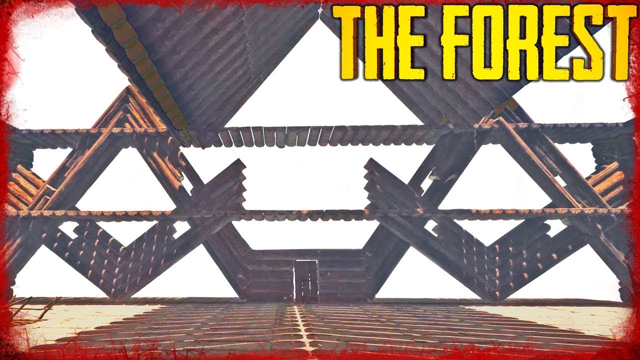 Crazy Custom Wall Building Part 2 - S3 EP20 | The Forest v0.73