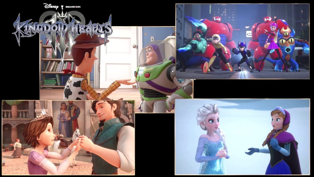 End credits scenes - Kingdom Hearts 3
