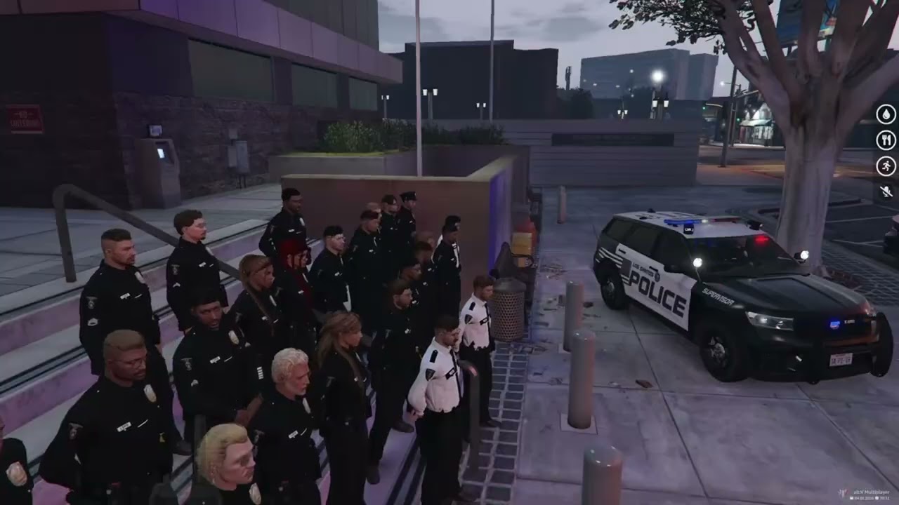 Fotoshooting mit dem LSPD