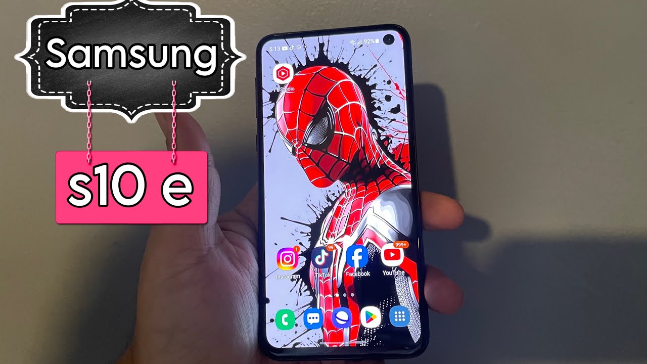 Samsung Galaxy S10e Reacondicionado Amazon | Unboxing en español