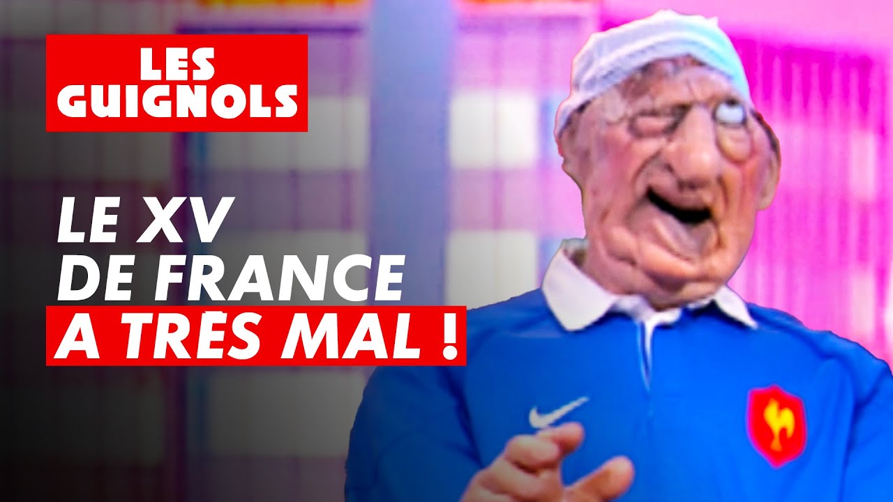 Nos joueurs du XV ont pris un sacré coup ! C'est culte ! - Les Guignols - CANAL+