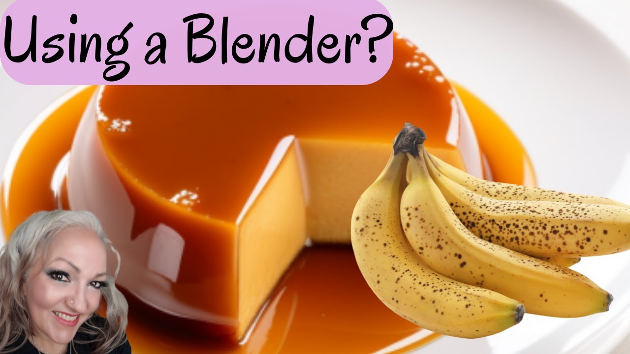 Banana Flan is soo easy!
