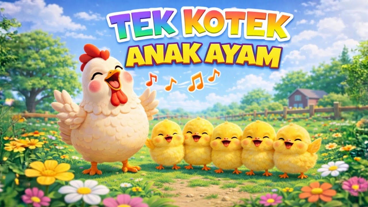 LAGU ANAK - TEK KOTEK KOTEK - LAGU ANAK INDONESIA 