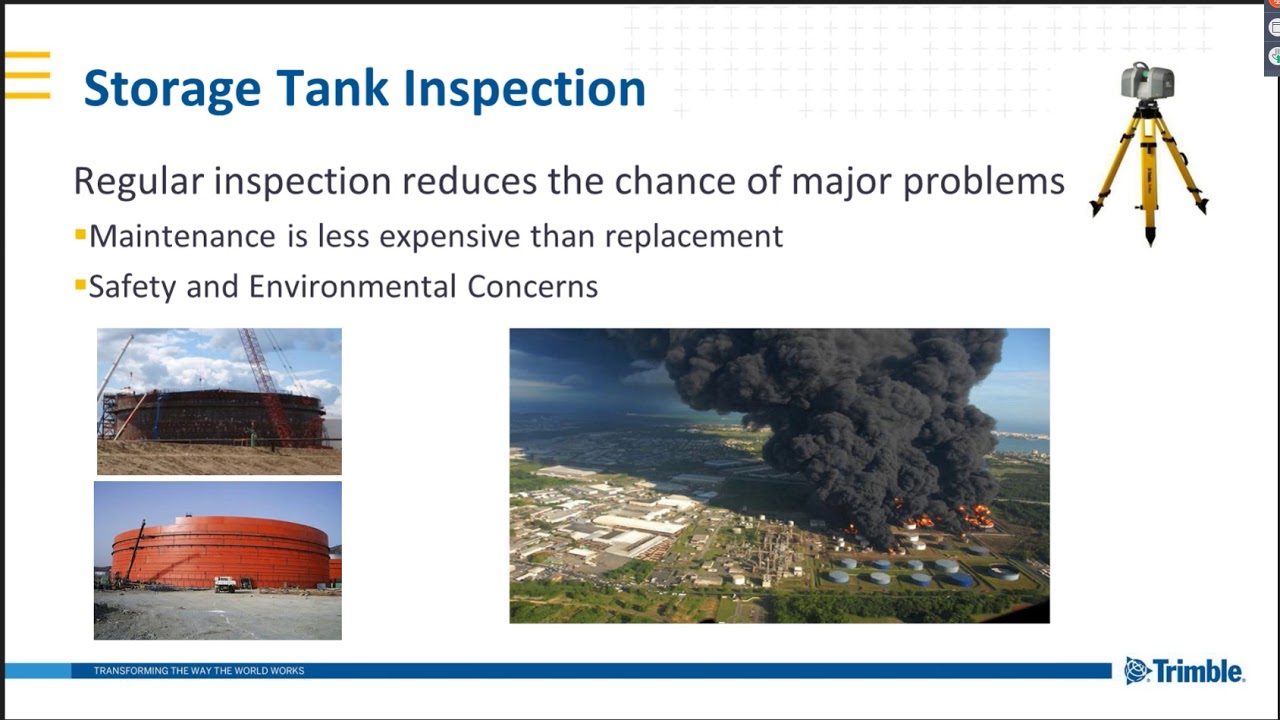 Tank Inspection and Calibration in TRW