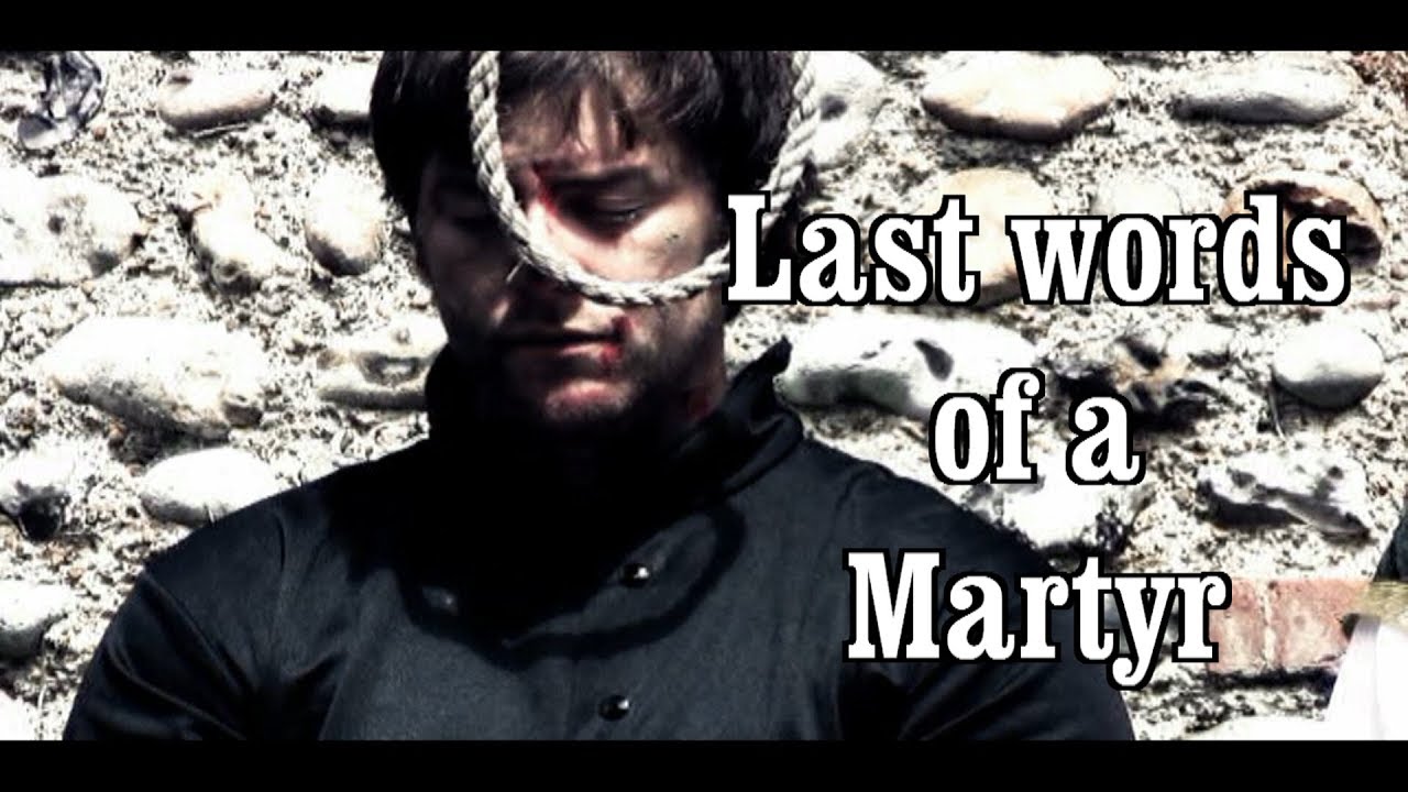 The Last Moments and Words of a Martyr, St  Polydore Plasden, December 10th 1591   trailer