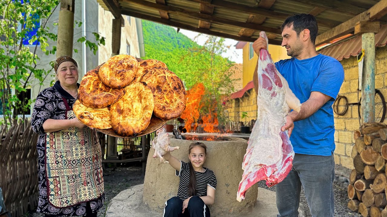 Building an Old-Style Mud Stove from Scratch! & Grandma Cooks a Rustic Feast 🔥🌿Relaxing Village Life