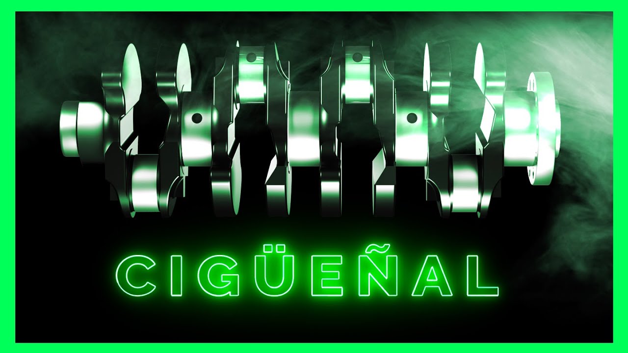 EL CIGUE&Ntilde;AL de motor,  crankshaft
