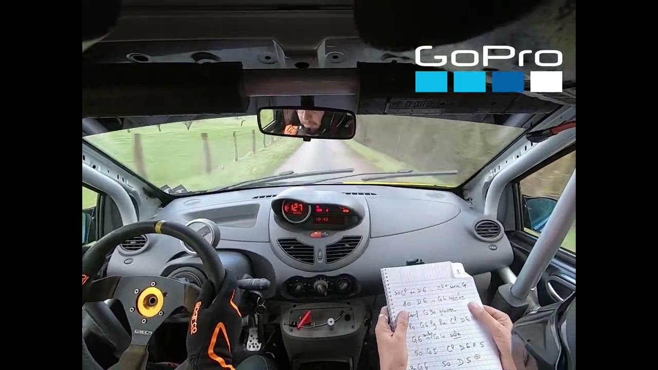 Rallye du printemps 2023. es 1 F Pierrat Twingo r1