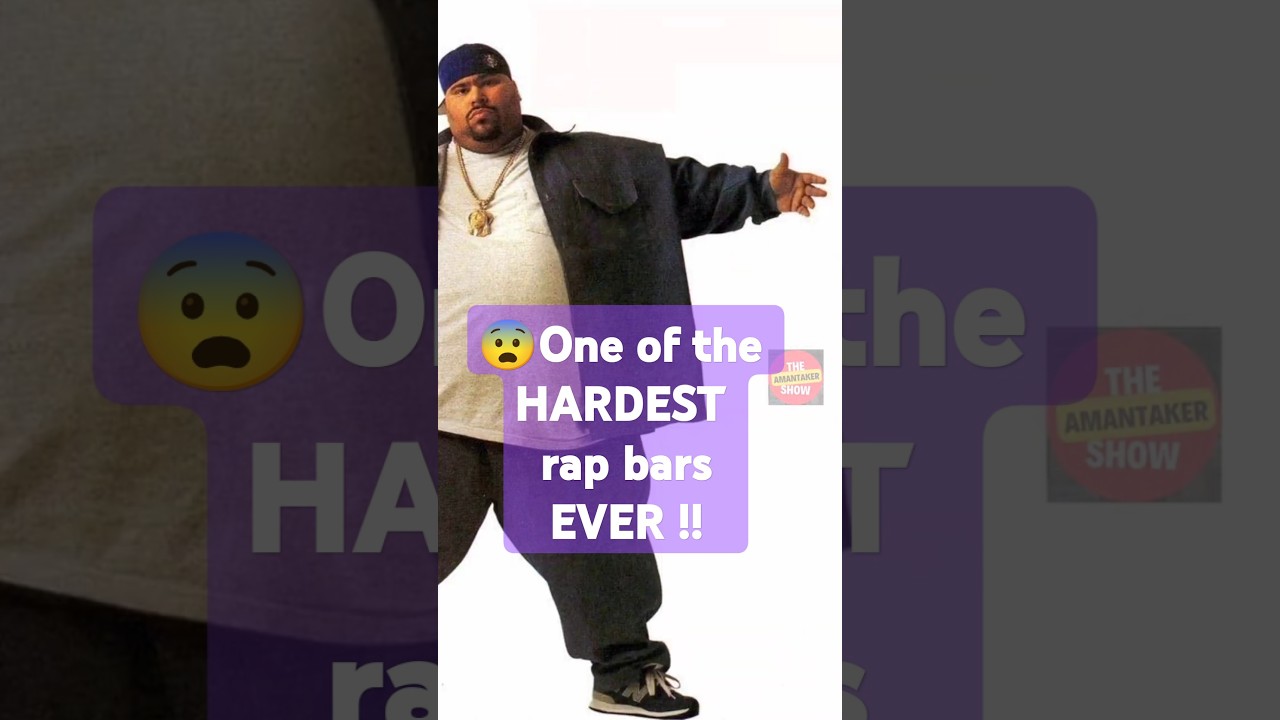 Big Pun&rsquo;s Hardest Rap Bar Ever #shorts