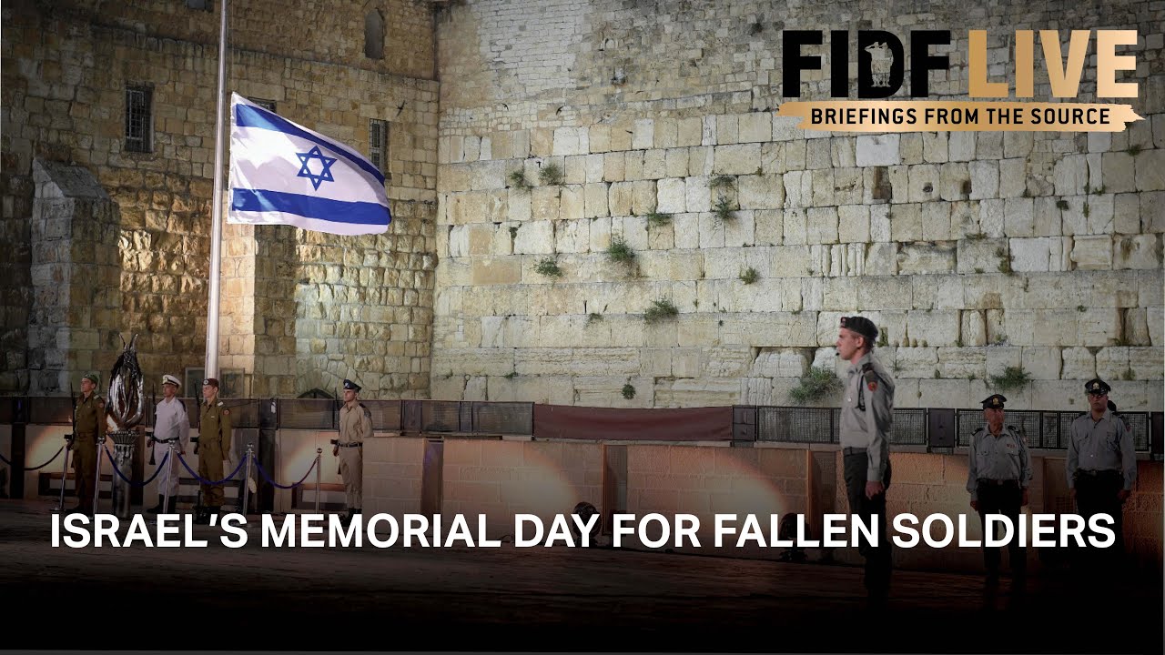 FIDF LIVE - Episode 21 - Israel's Memorial Day For Fallen Soldiers