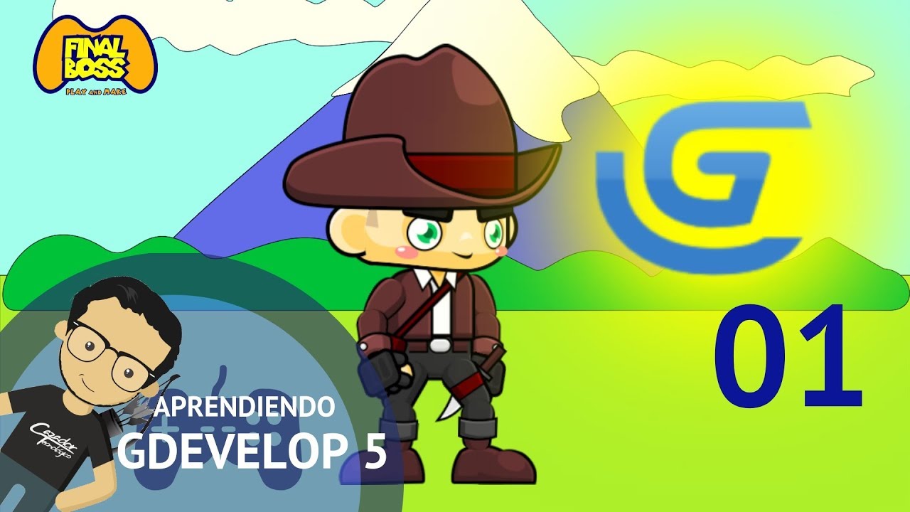 Iniciando mi Proyecto de Videojuego de Plataforma - GDevelop 5 Tutorial 01