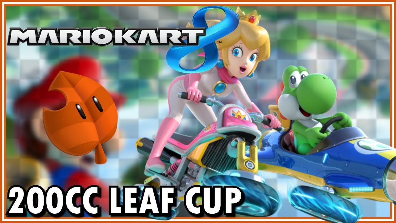 Mario Kart 8 - Leaf Cup 200cc (multiplayer)