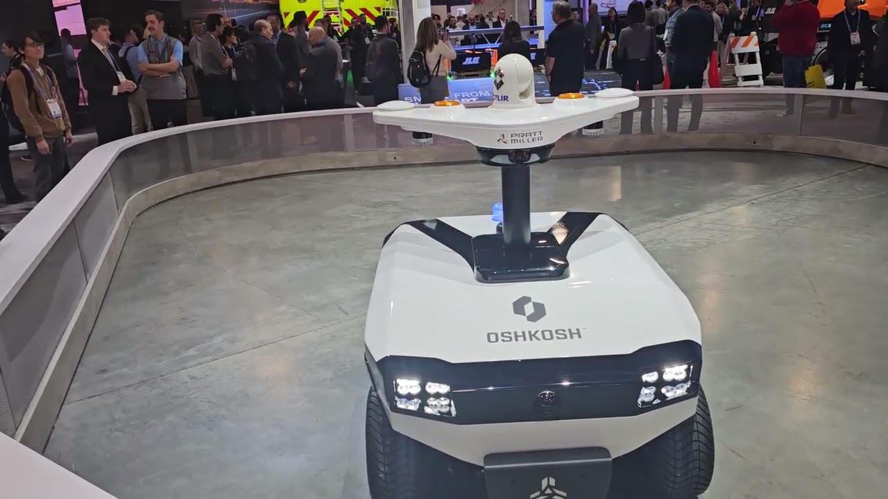 CES 2026: Perimeter bot from Oshkosh Corp.