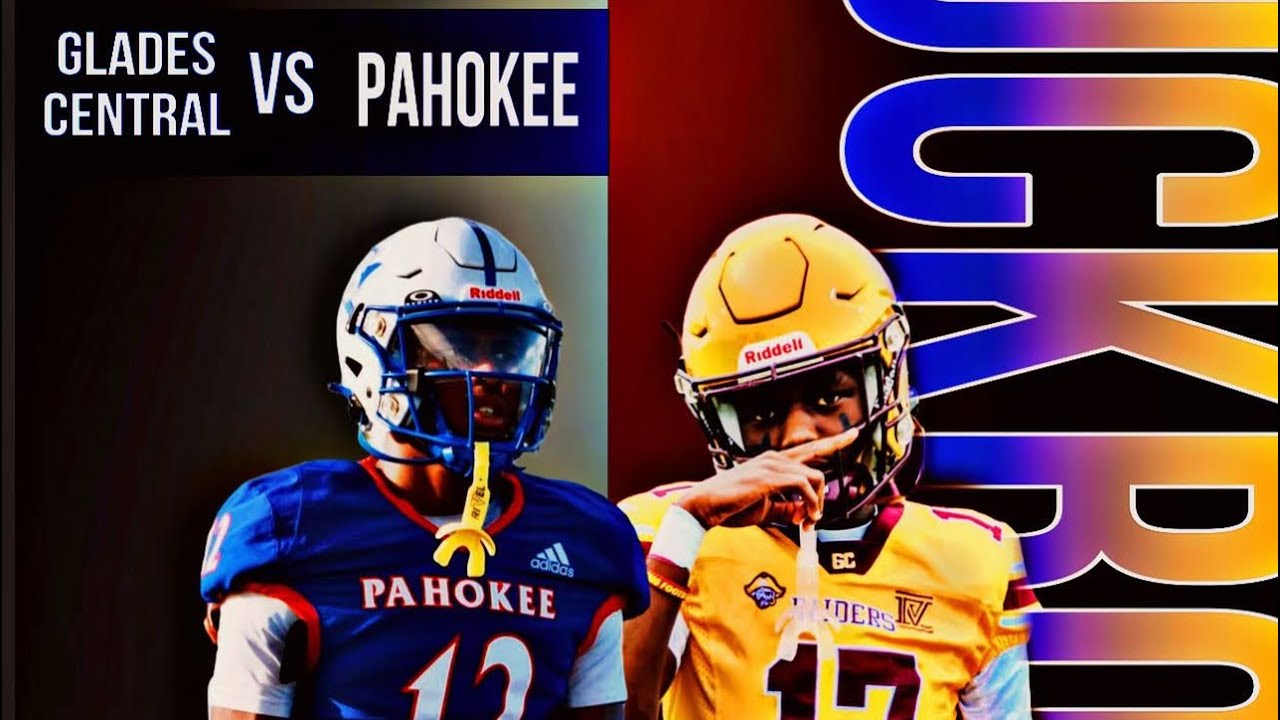 The Unbeaten Glades Central (8-0) Vs. The Underdog Pahokee (5-2) face each other in MuckBowl