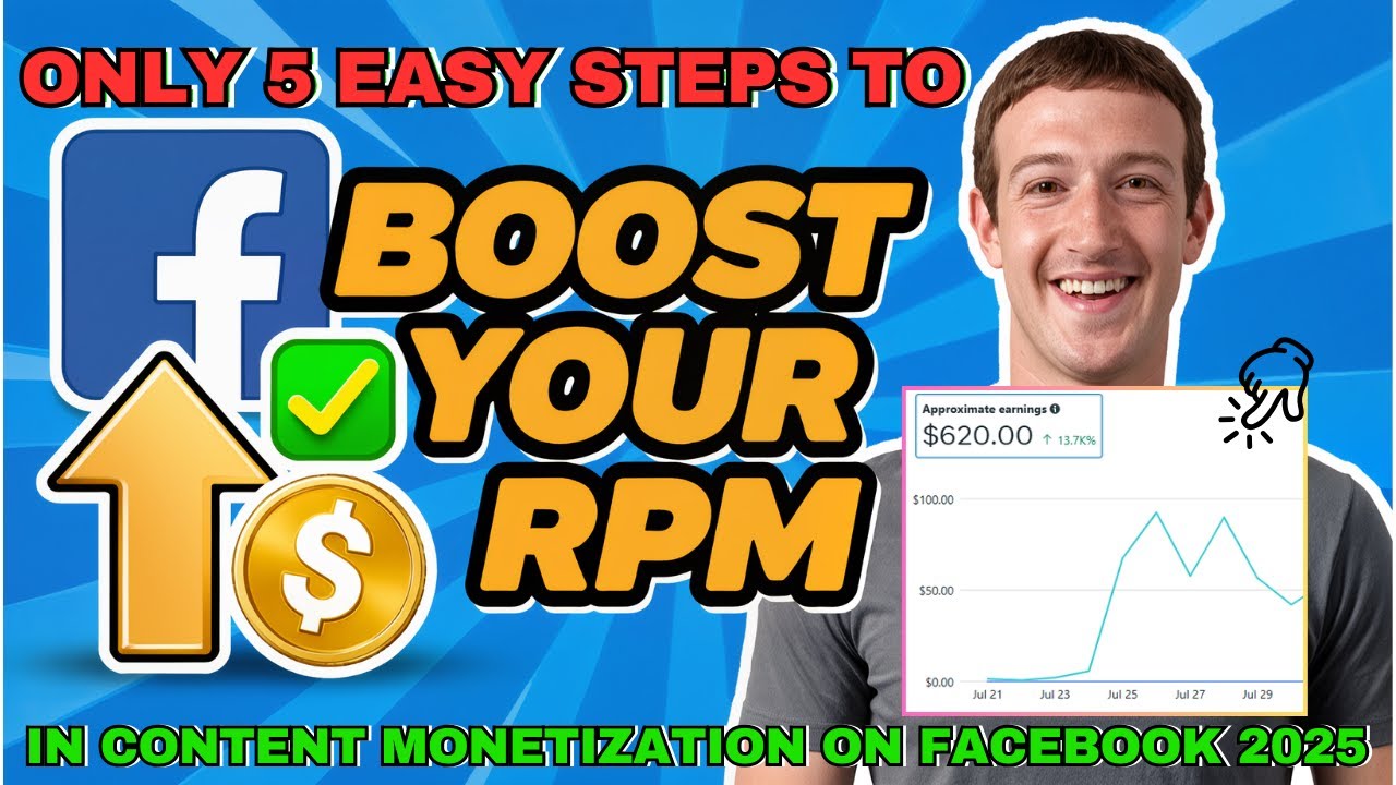 Boost Your RPM & Earnings Fast in Facebook Content Monetization 2025