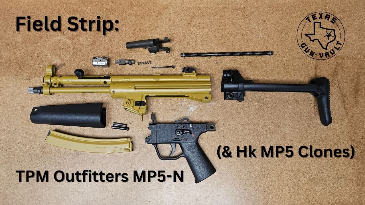 Field Strip: TPM Outfitters MP5-N (Hk MP5 Clones)