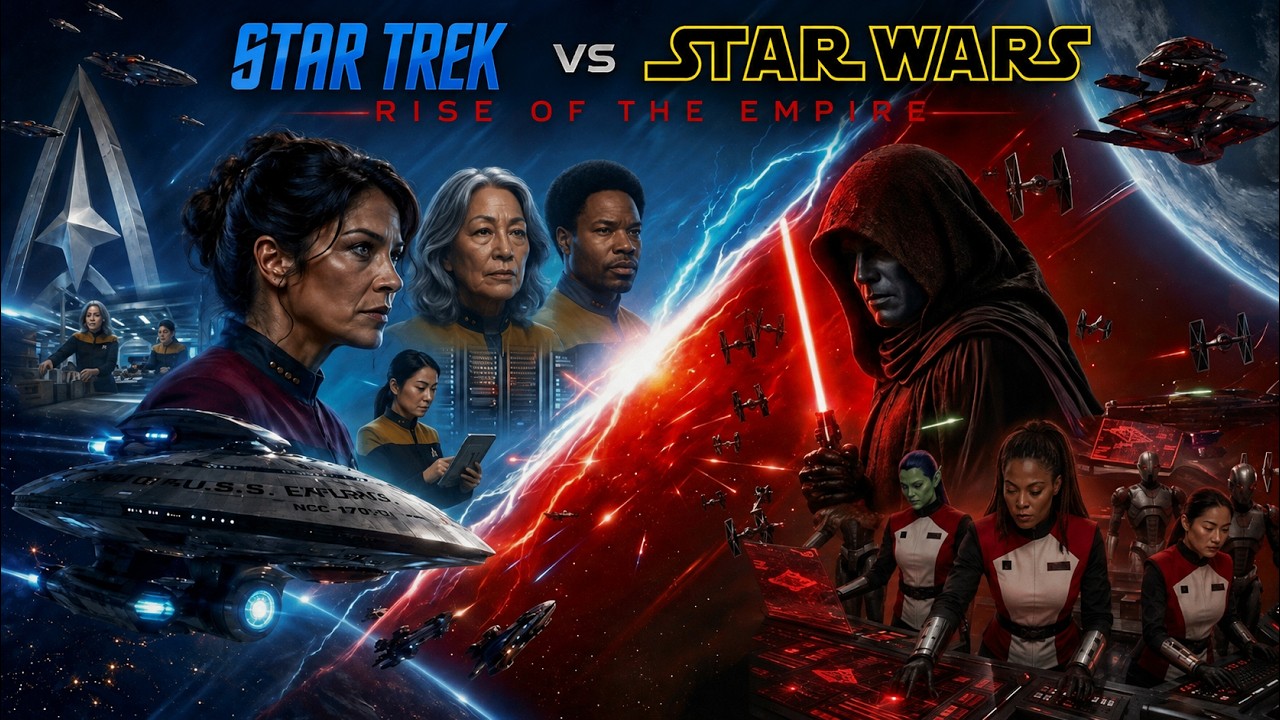 STAR TREK vs STAR WARS: Rise of the Empire FULL MOVIE  #starwars #startrek #animation #scifi #movie 