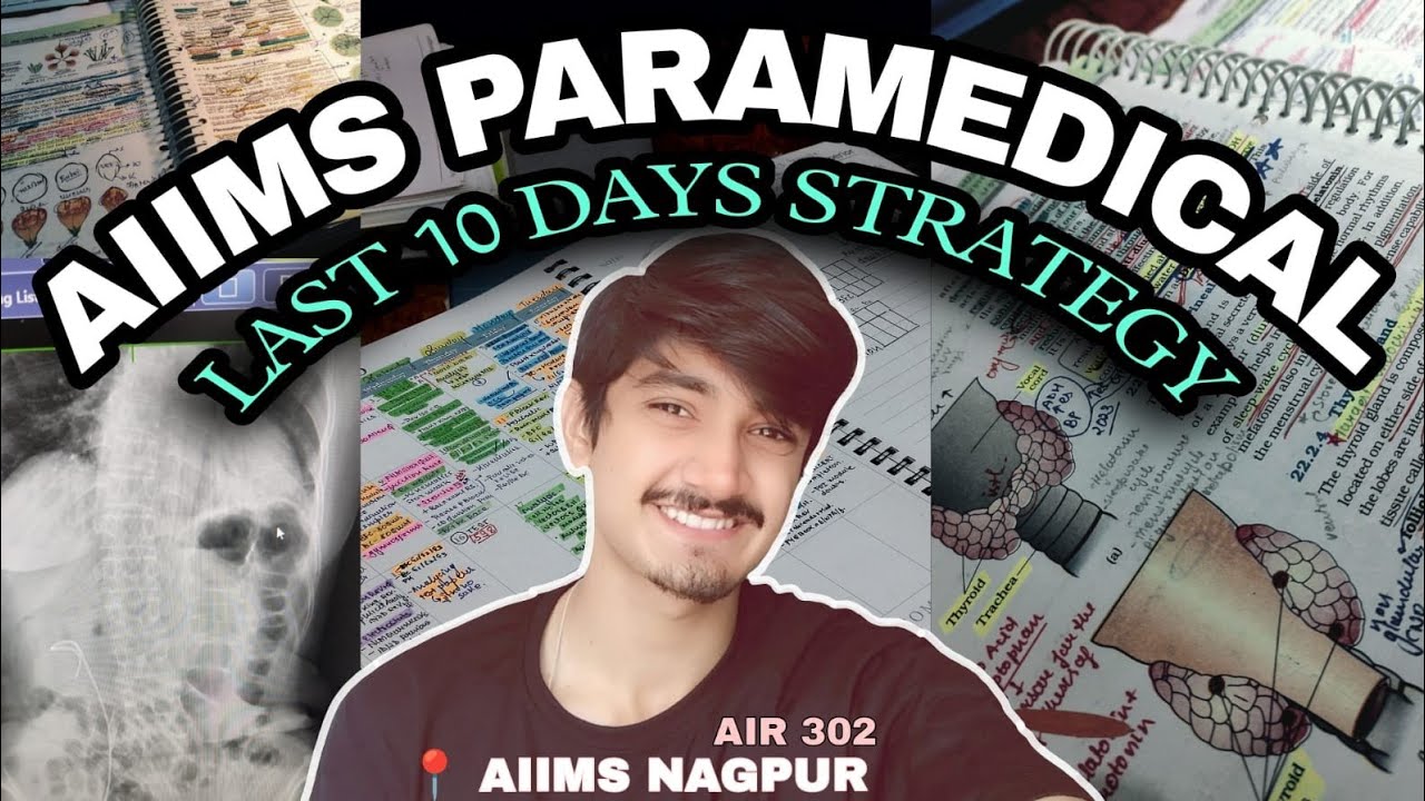 AIIMS Paramedical 2026 | How I Got AIR 302 in Just Last Days? Complete 10-Day Strategy