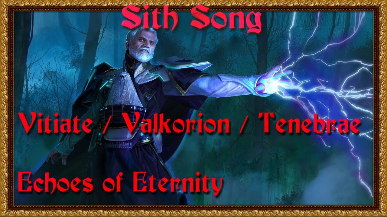 Echoes of Eternity: Vitiate/Valkorion/Tenebrae - AI Star Wars Sith Song
