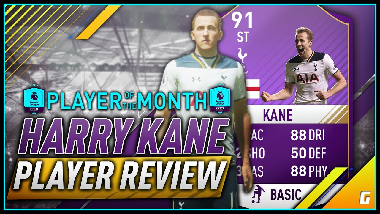 FIFA 17 UT - POTM Kane (91) Player Review W/Gameplay & In-Game Stats