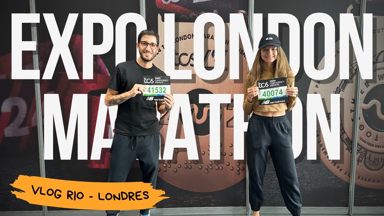 VLOG MARATONA DE LONDRES // EXPO DA PROVA