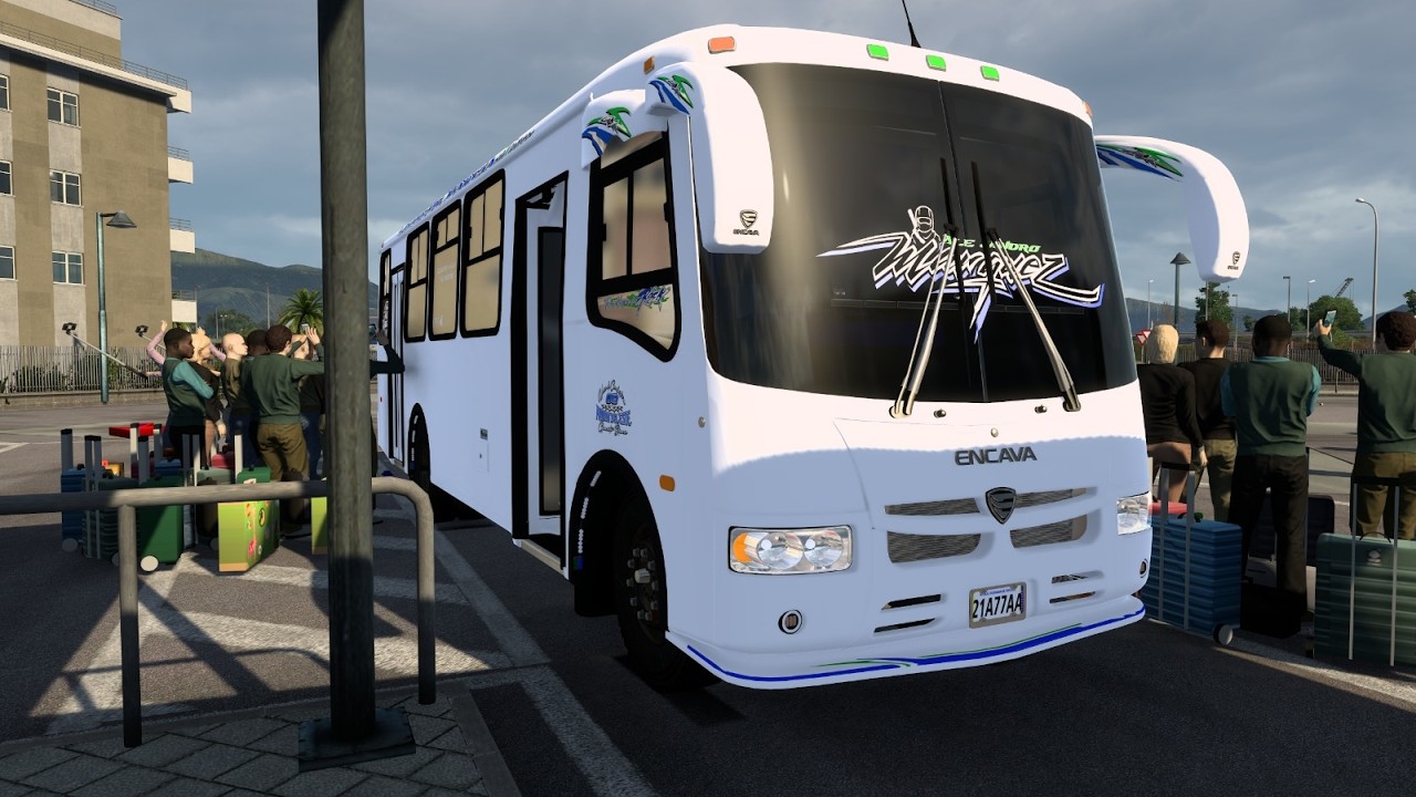 llevando Pasajeros De Caracas - Valencia a peticion de un sub en Euro Truck Simulator 2 [1.57]