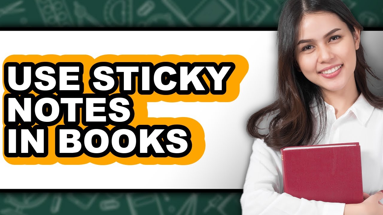How to Use Sticky Notes in Books (easy Method)