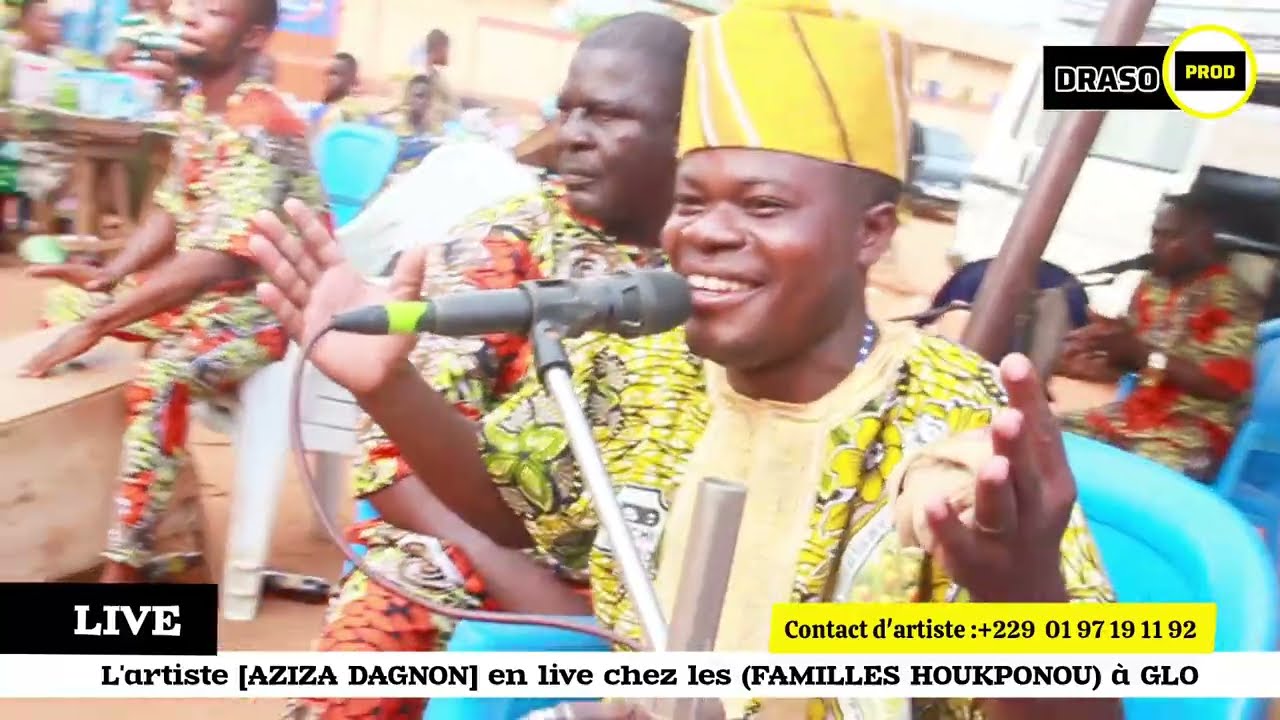 AZIZA DAGNON en live chez LES [FAMILLES HOUKPONOU] à GLO 🥰💯✅️