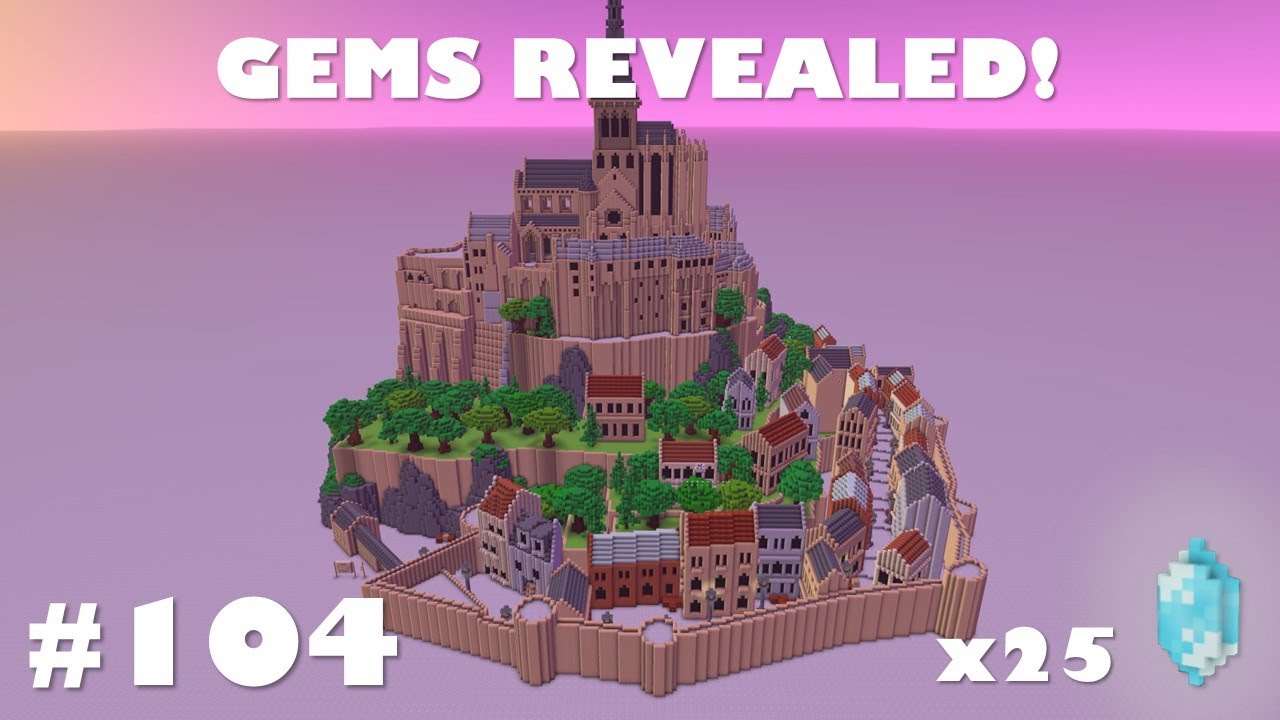 25 More GEM Locations! Build Contest 104 - Around the World | Worlds FRVR