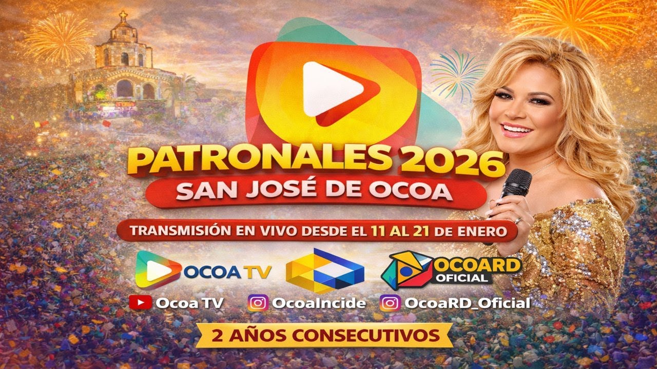 MIRIAM CRUZ, LA PIMENTEL BAND PATRONALES 2026 SAN JOSE DE OCOA 11 DE ENERO
