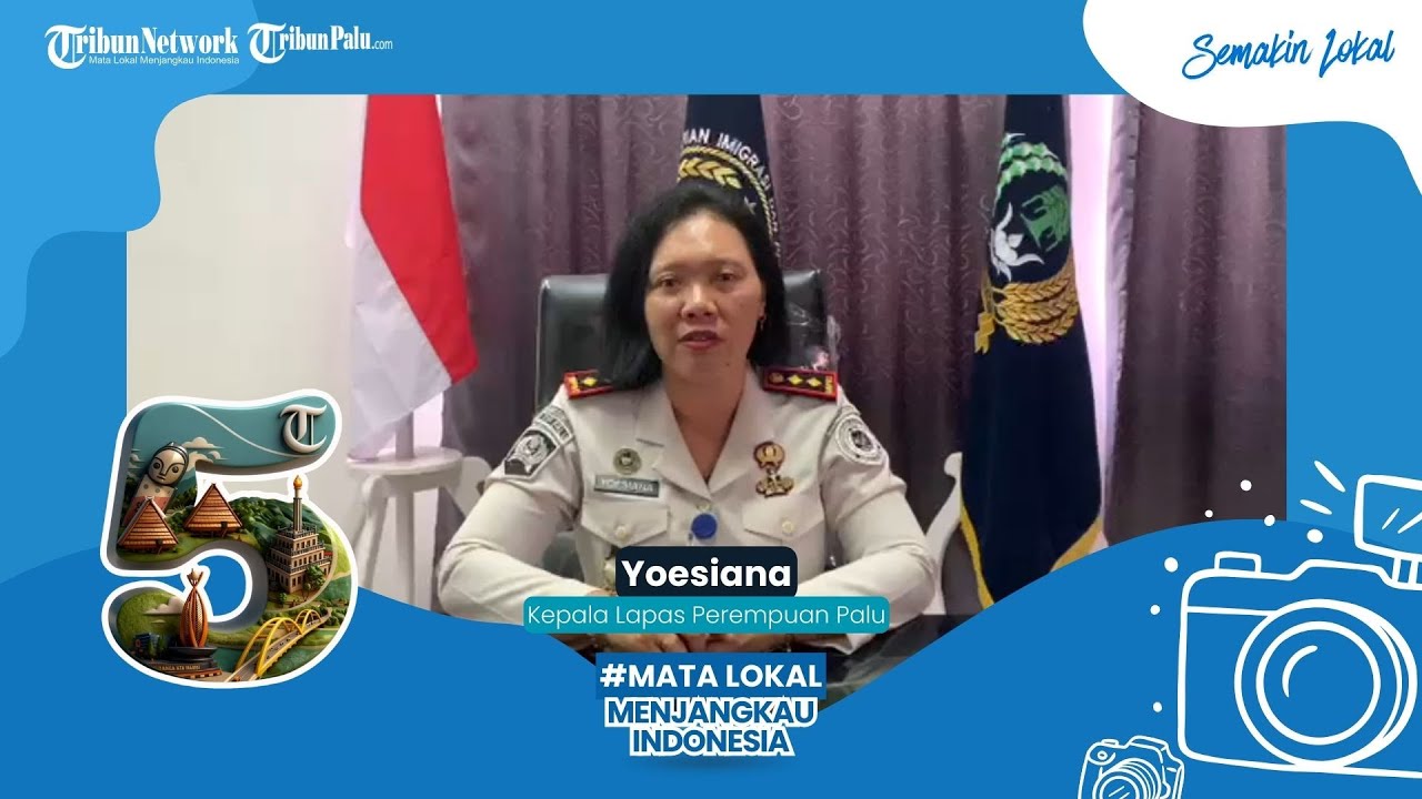 UCAPAN HUT 5 TribunPalu.com - Kepala Lapas Perempuan Palu, Yoesiana