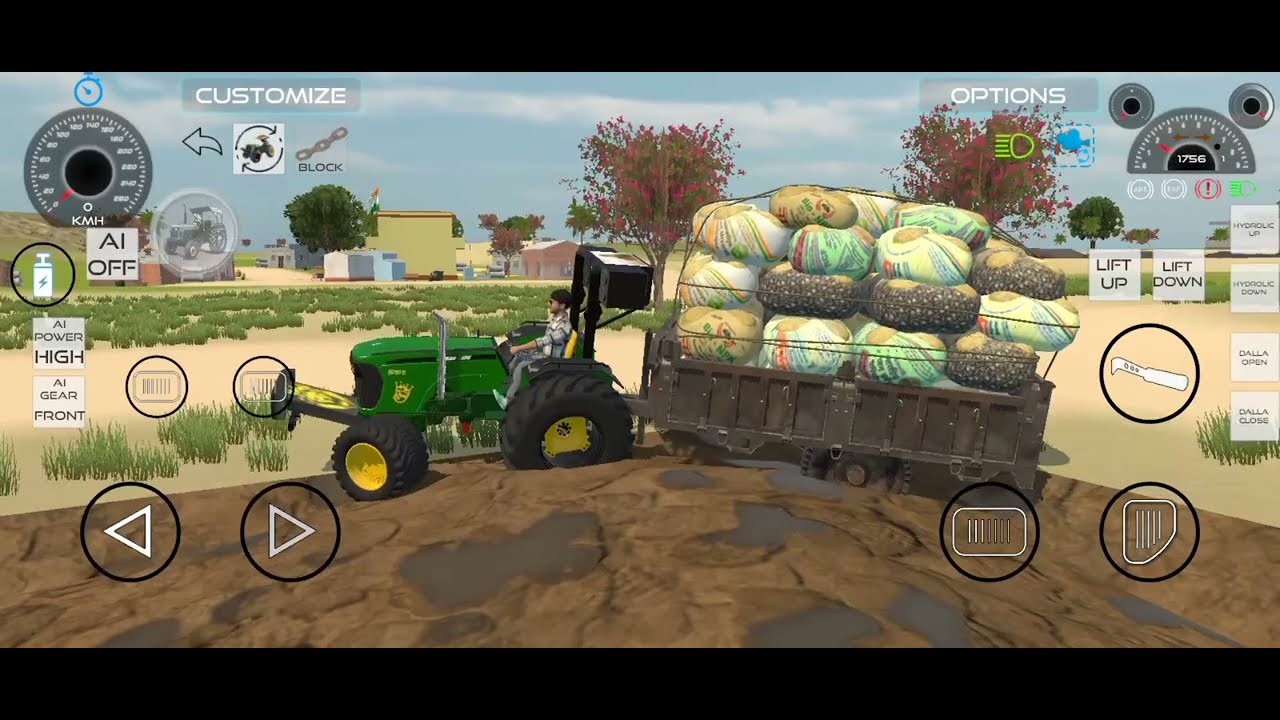 Tractor Stuck in Deep Mud | Extreme Rural Farming Recovery