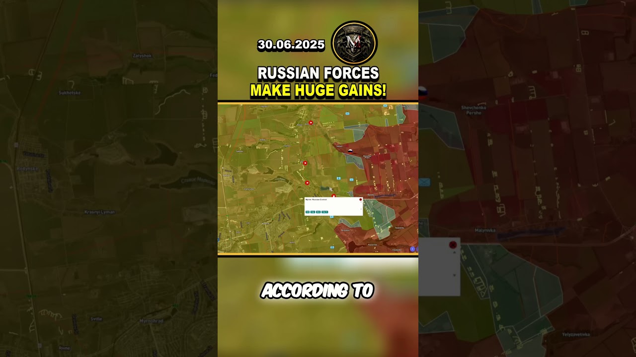 🚨 UKRAINIAN POKROVSK FRONT CRUMBLING! HUGE RUSSIAN BREAKTHROUGH #russia #ukraine #viral