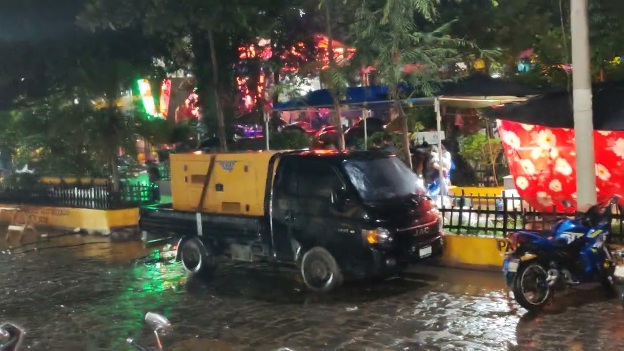 Un adelanto de la Sonora Sensación en el Parque de Rabinal, B. V