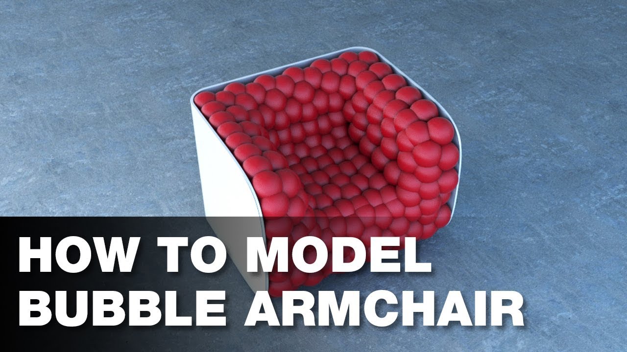 Как создать модель Bubble Armchair в Rhino