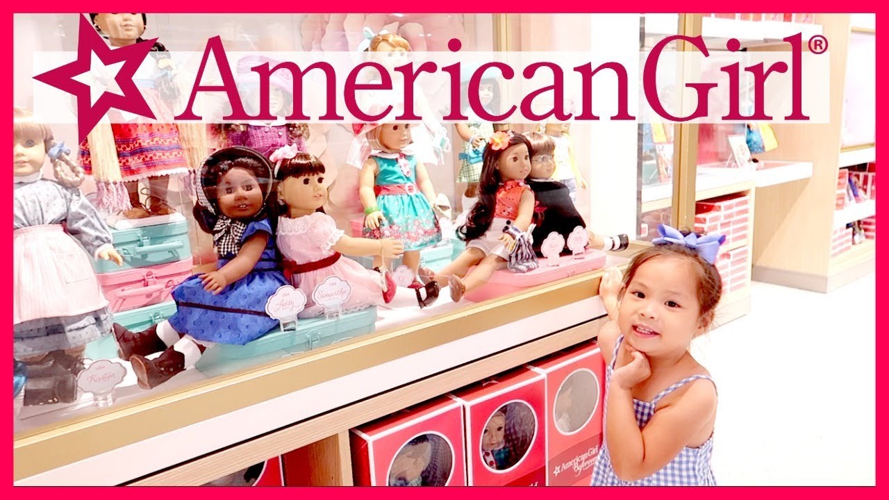 SCARLETT'S FIRST TIME AT AMERICAN GIRL PLACE NYC!