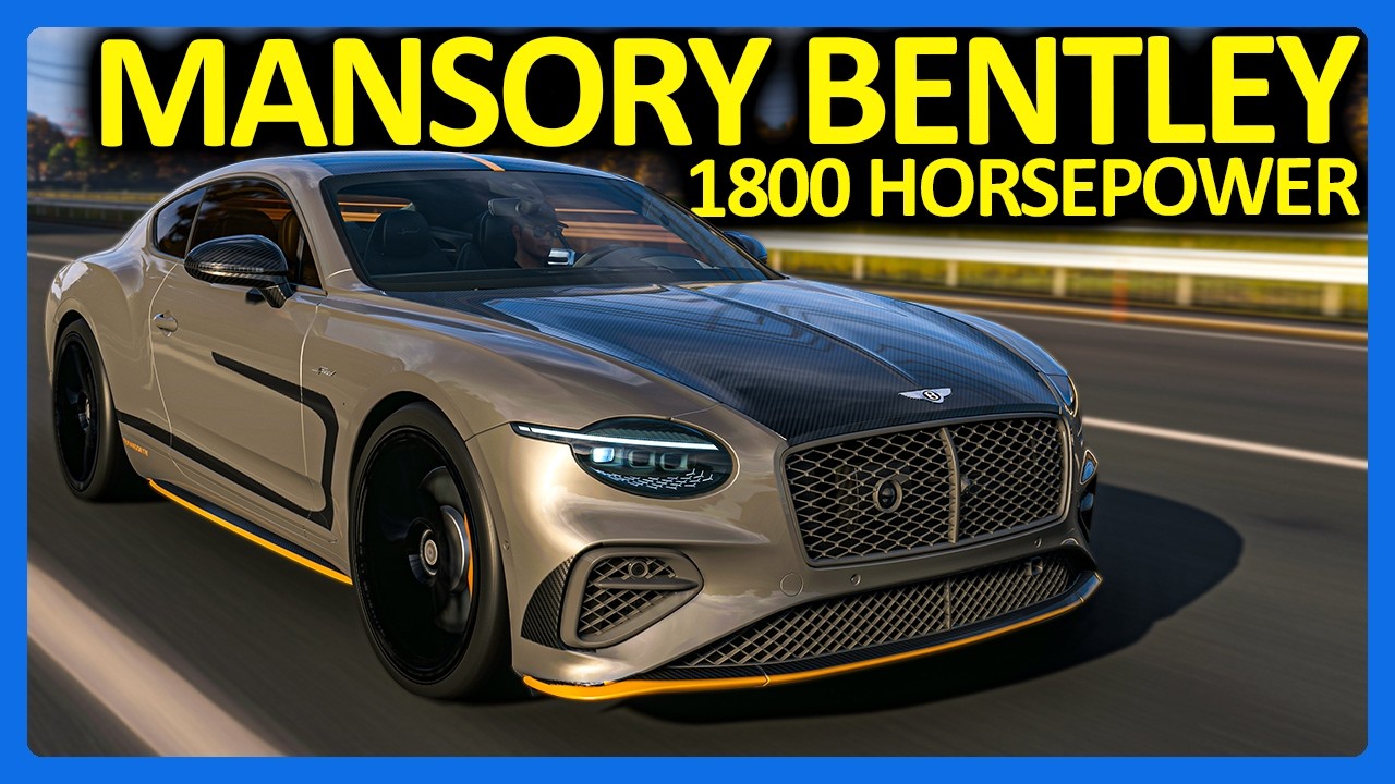 Forza Horizon 6: Новый Bentley &mdash; это ПРОСТО БОМБА?!?