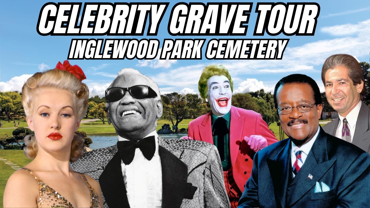 Экскурсия по могилам знаменитостей на кладбище Inglewood Memorial Park.