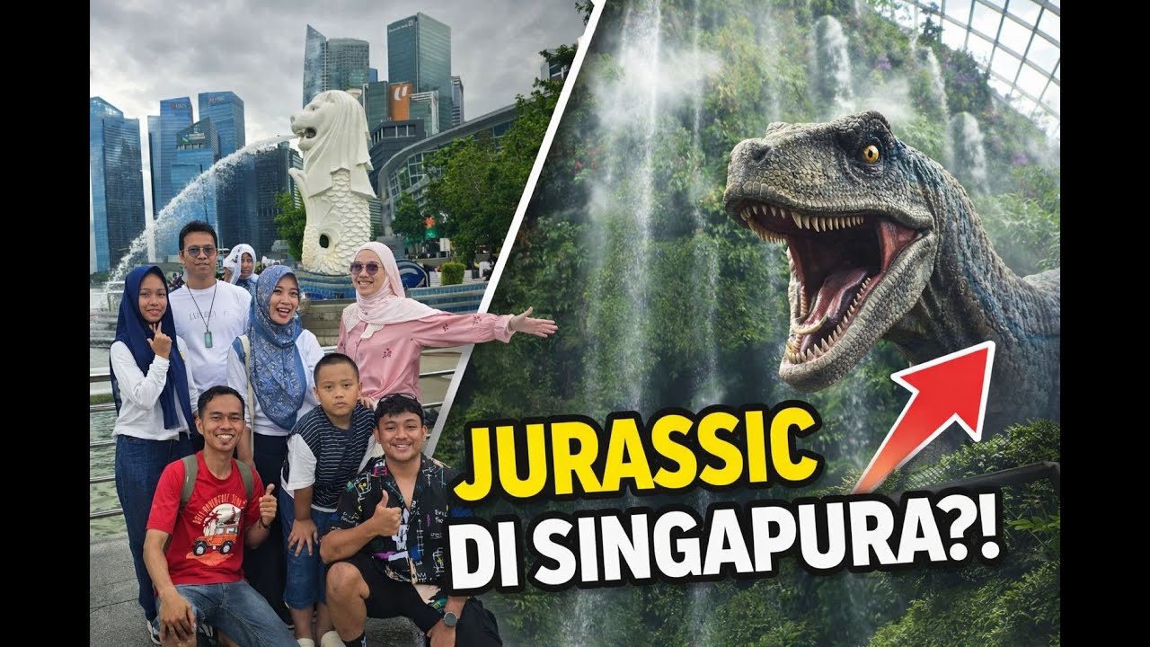 Liburan ke Singapura & Malaysia | Seharian Eksplor Singapura! (Part 1)