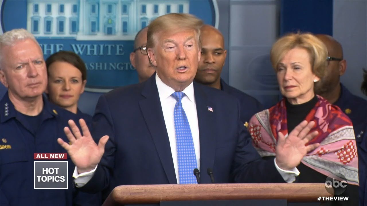 Trump Says Coronavirus is Under “Tremendous Control