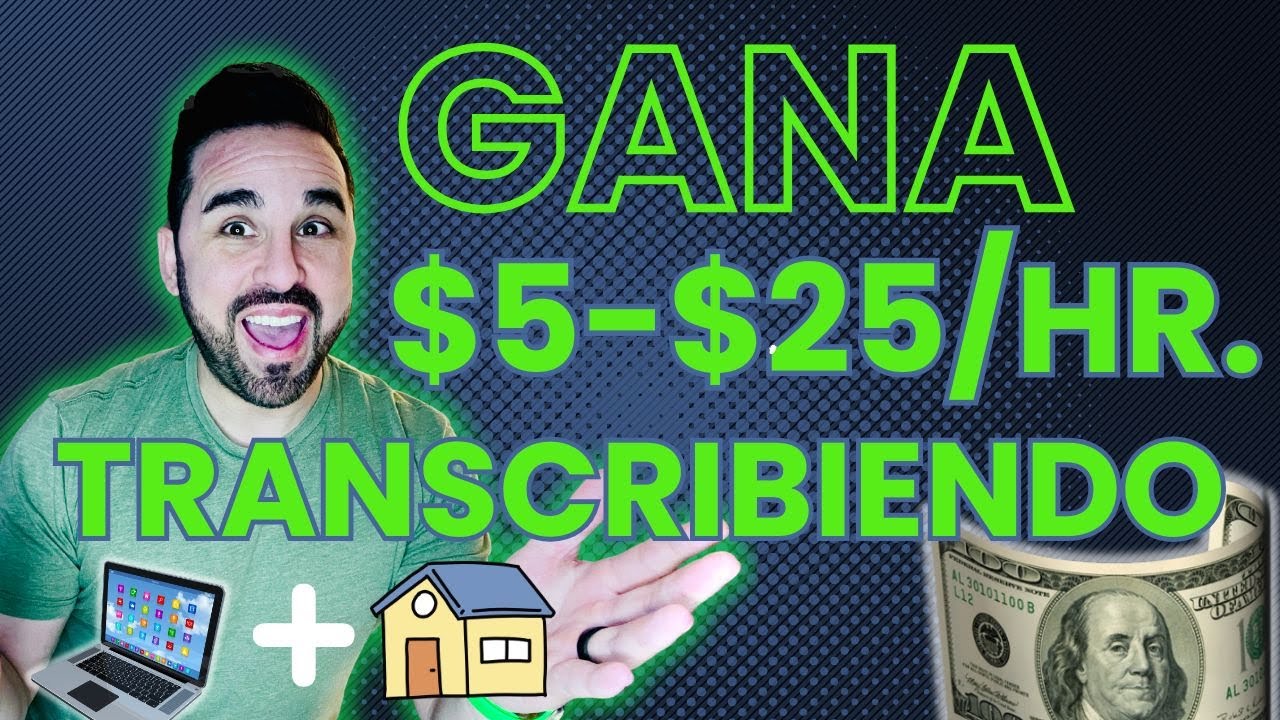 🤑GANA DINERO CON TRABAJOS DE TRANSCRIPCI&Oacute;N EN ESPA&Ntilde;OL DESDE CASA🏡 TRABAJO REMOTO ONLINE ✅