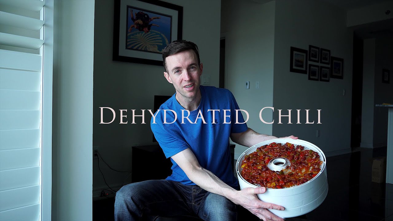 Dehydrated Chili for backcountry camping or hiking