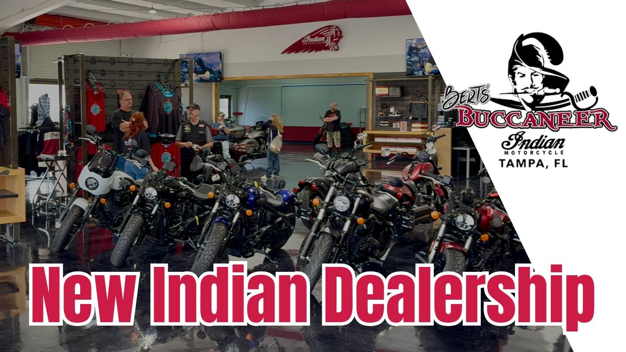 Florida's Newest Indian Dealer: Bert's Buccaneer Indian Tampa Bay
