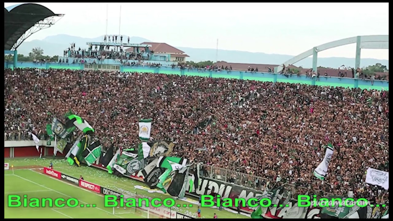 PECAH!! BIANCO VERDE ALE PSS SLEMAN ALE !! Nyanyian Suporter Terbaik BCS Sleman | id Putra Mataram