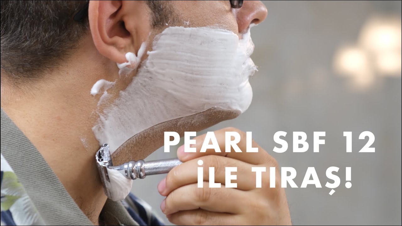 Pearl Shaving SBF-12 ile Tıraş - Shaving with Pearl SBF-12 TTO Safety Razor