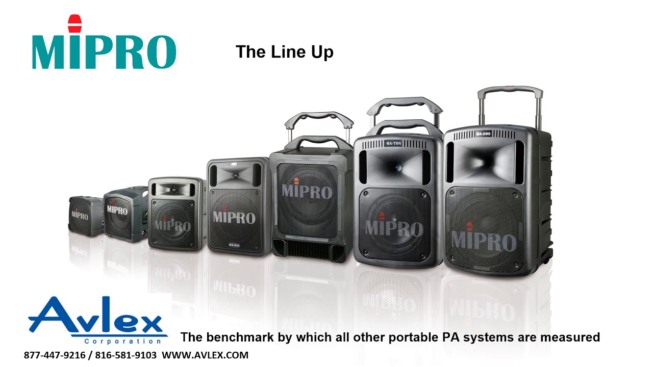 2020 MIPRO Portable PA Overview