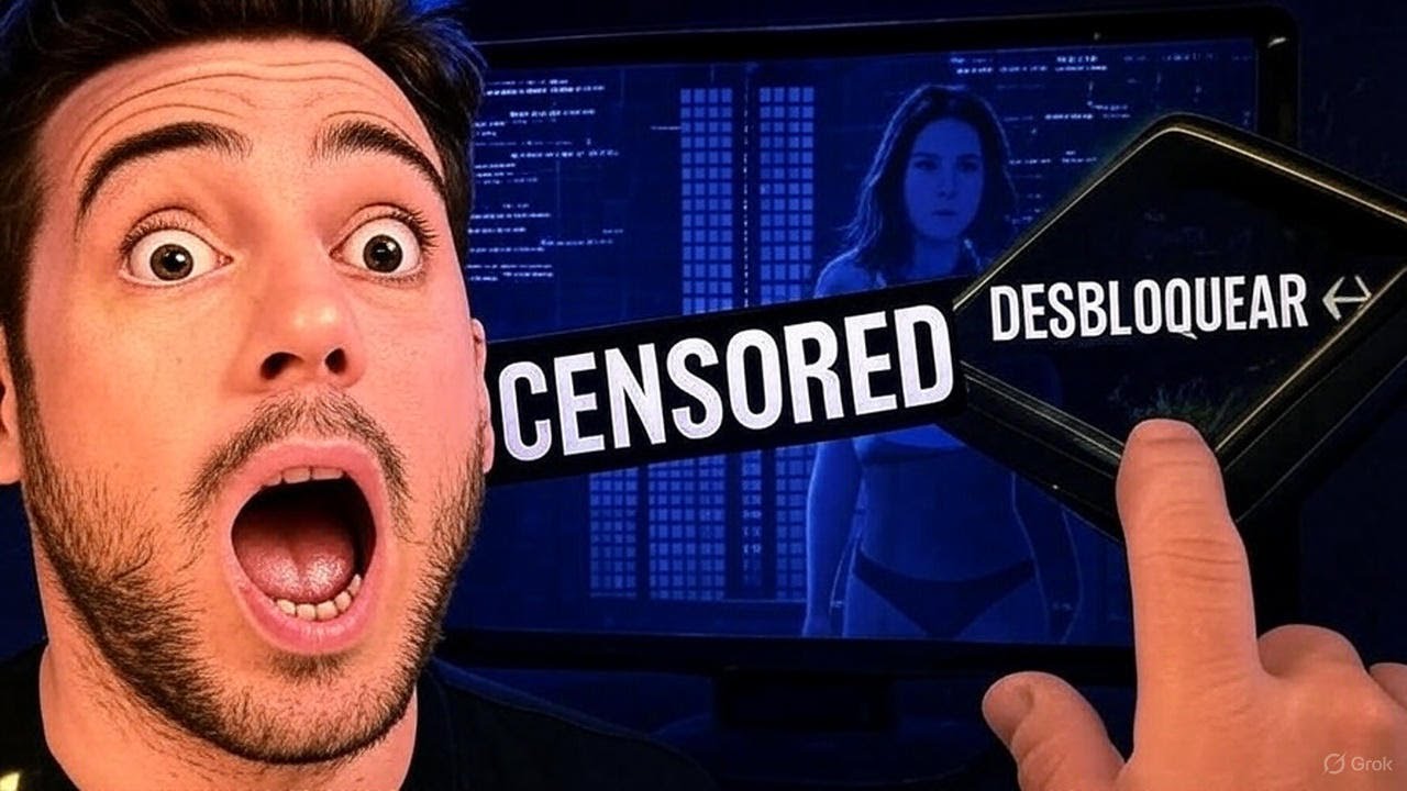 🤯 ¡FIN a la Censura! Genera cualquier IMAGEN con esta IA